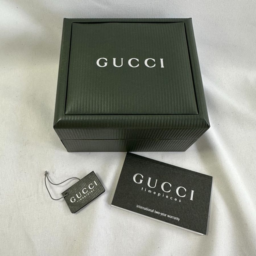 ❗️超便宜出清❗️Gucci 圓形馬銜扣腕錶 1400-L-12