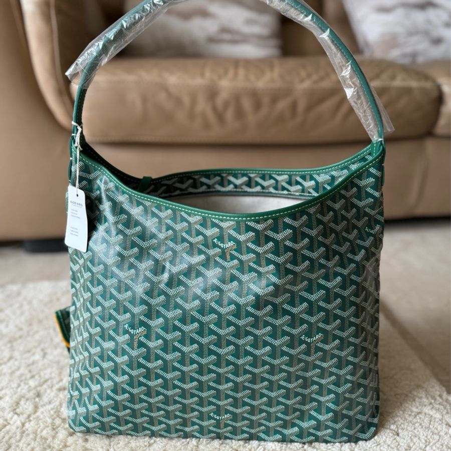 愛你98800 Goyard Hobo bag 綠色愛心彩繪-3