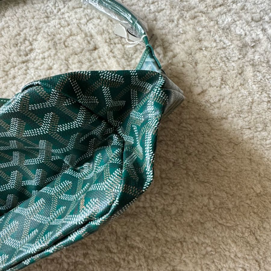 愛你98800 Goyard Hobo bag 綠色愛心彩繪-9