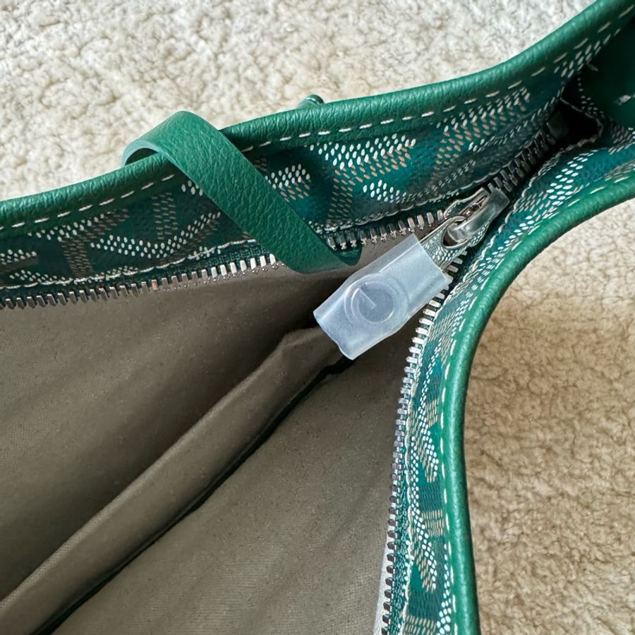 愛你98800 Goyard Hobo bag 綠色愛心彩繪-12