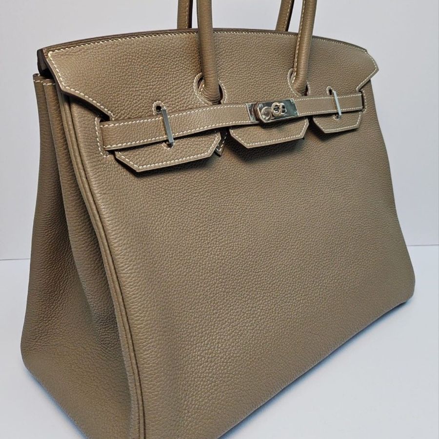 Hermes Birkin 35大象灰-4