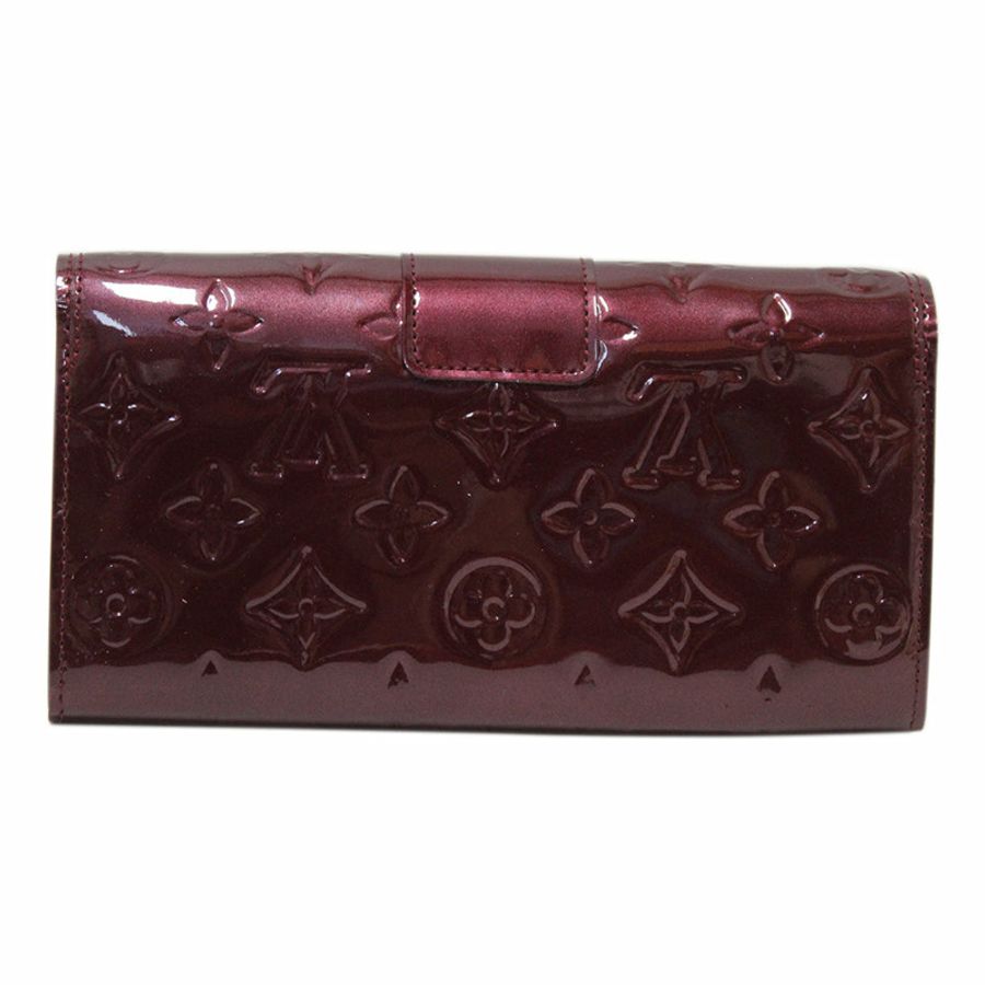 New Louis Vuitton Fauviste Vernis Noeud Bow Flap Long Wallet Clutch-1