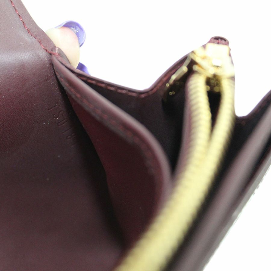New Louis Vuitton Fauviste Vernis Noeud Bow Flap Long Wallet Clutch-11