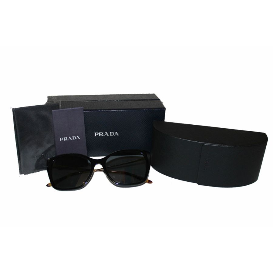 Prada Black/Grey Polarized Sunglasses SPR12x-9