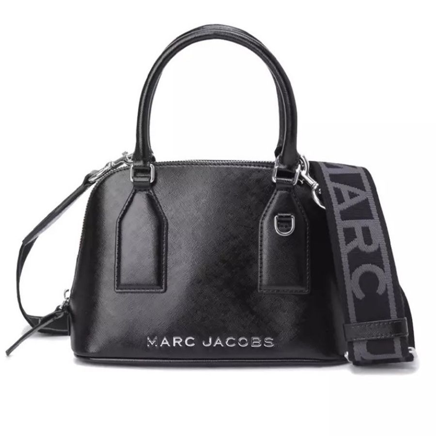MJ Marc Jacobs 漆皮貝殼包/保齡球包 黑色 全新(限時血賠價10/10結束下架)-0