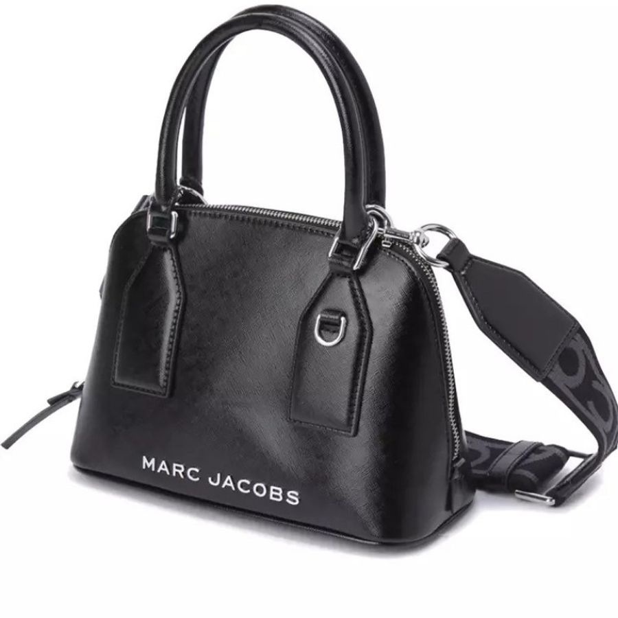 MJ Marc Jacobs 漆皮貝殼包/保齡球包 黑色 全新(限時血賠價10/10結束下架)-1