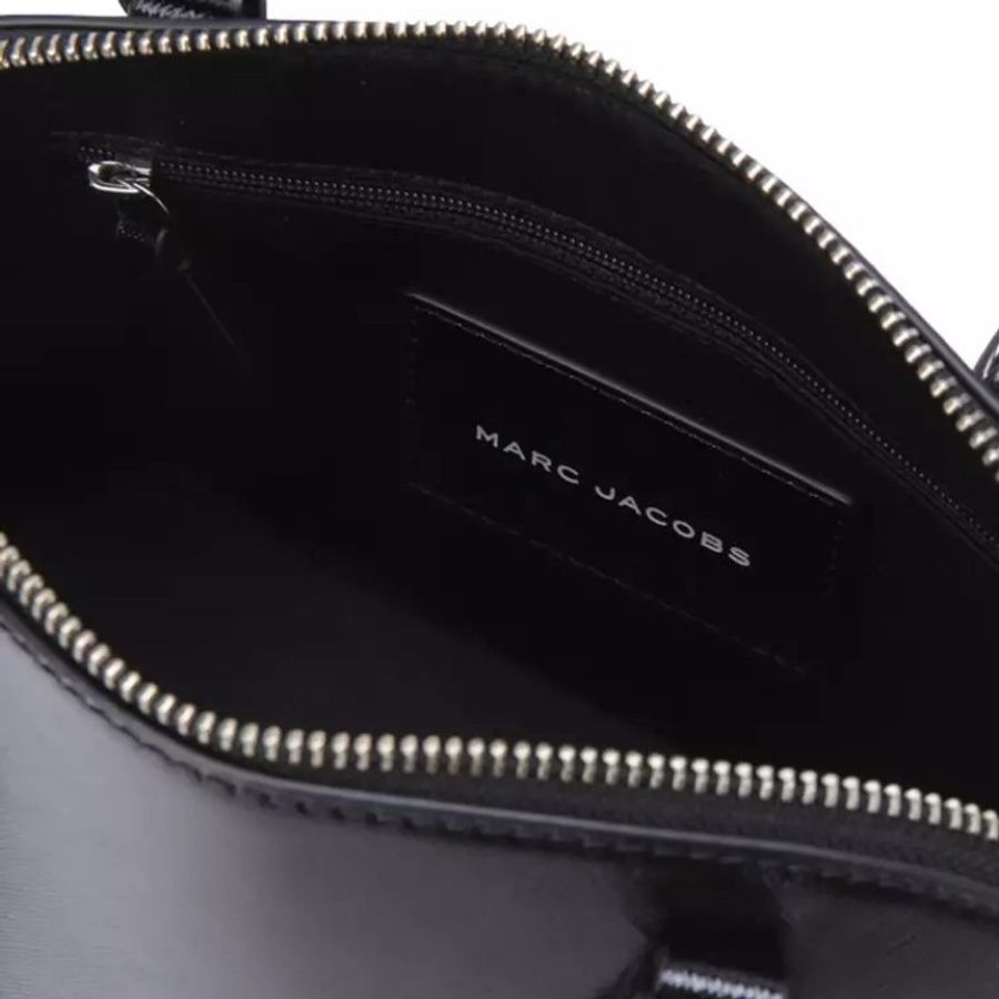 MJ Marc Jacobs 漆皮貝殼包/保齡球包 黑色 全新(限時血賠價10/10結束下架)-3