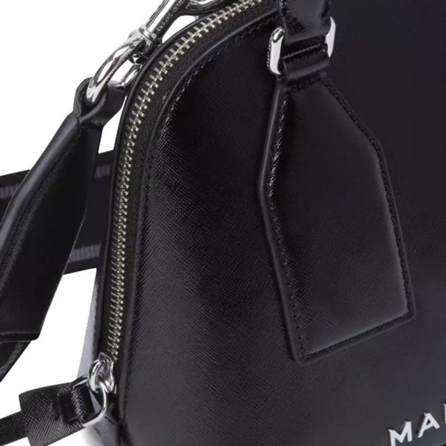 MJ Marc Jacobs 漆皮貝殼包/保齡球包 黑色 全新(限時血賠價10/10結束下架)-5
