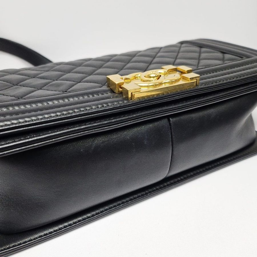 Chanel Boy 25金扣-7