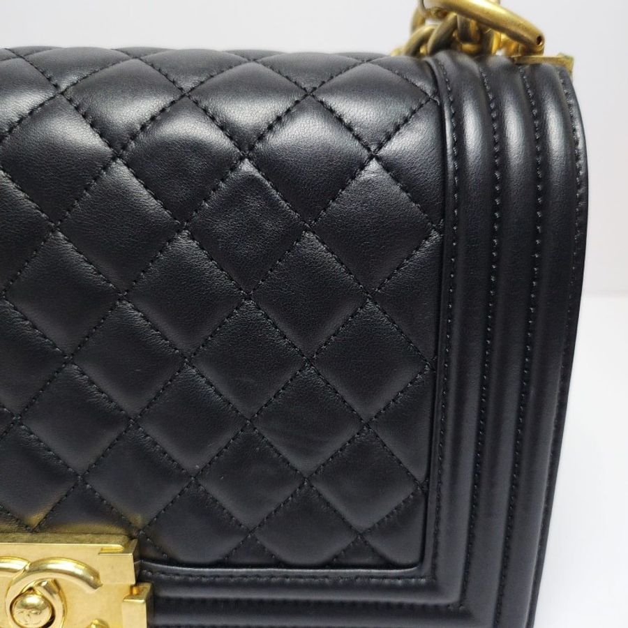Chanel Boy 25金扣-17