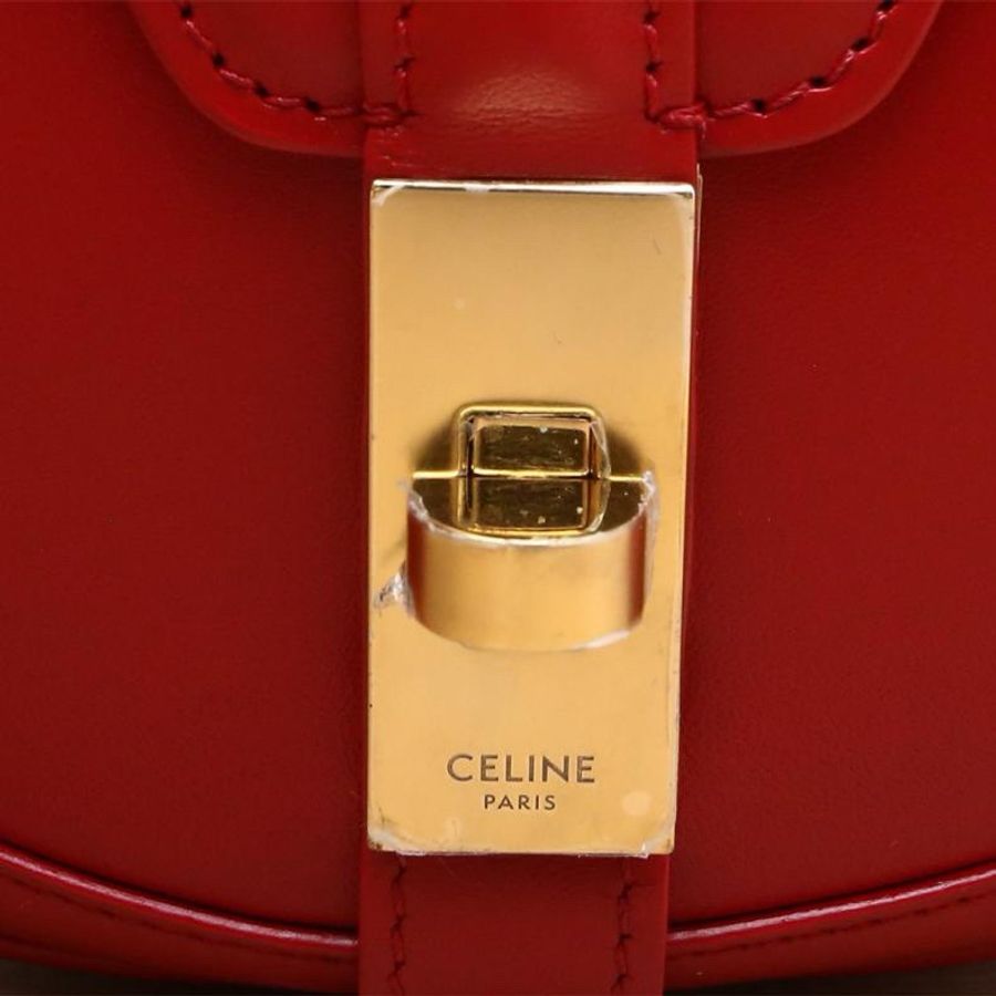 CELINE(思琳) SOFT 16 Mini 17 光面 紅色-5