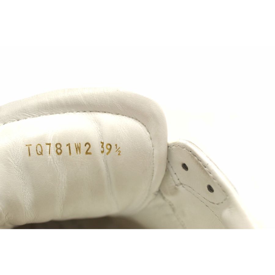 Valentino Garavani White Leather Rockstud Sneaker Size 39.5-17
