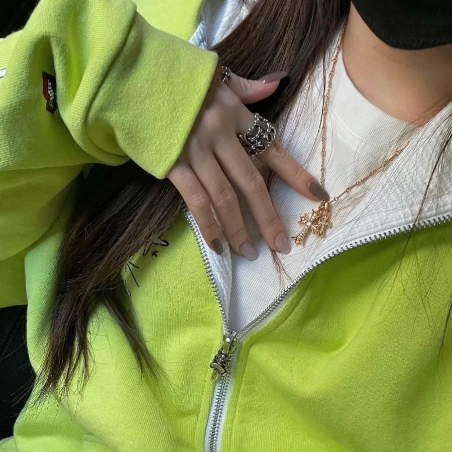 Chrome Hearts 925銀 墓葬戒指-8