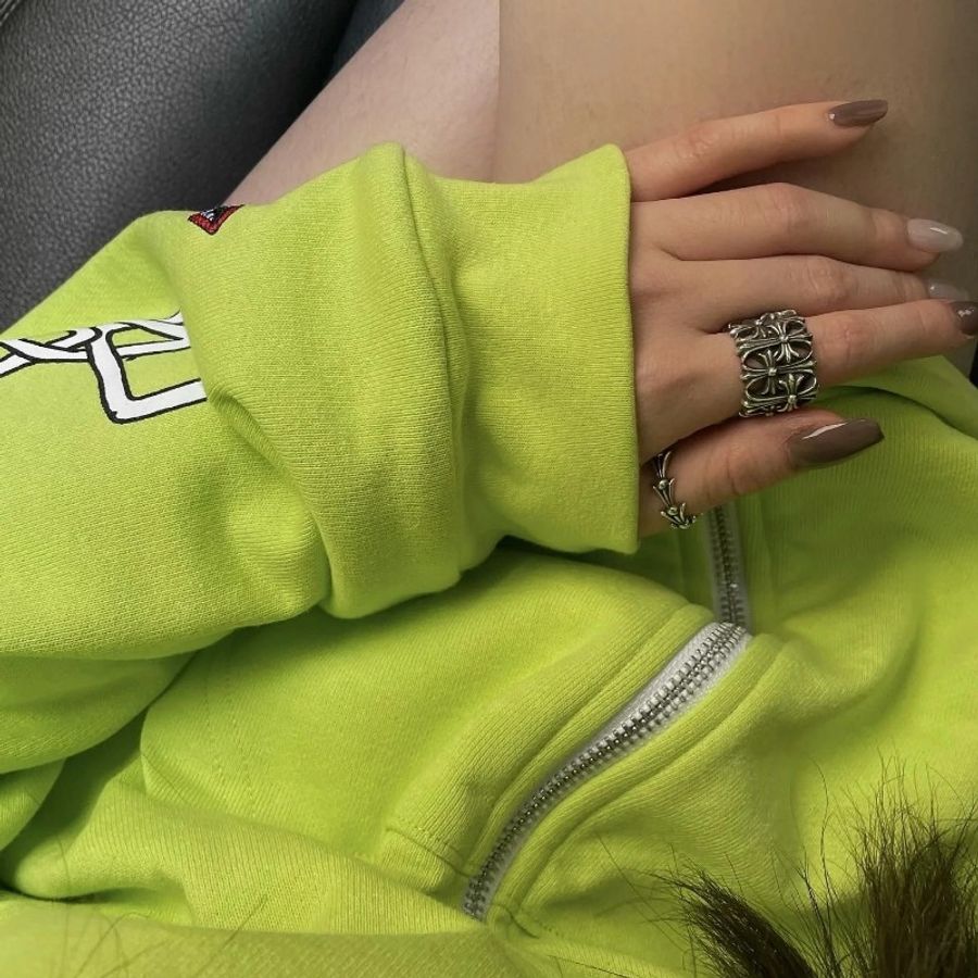 Chrome Hearts 925銀 墓葬戒指-9