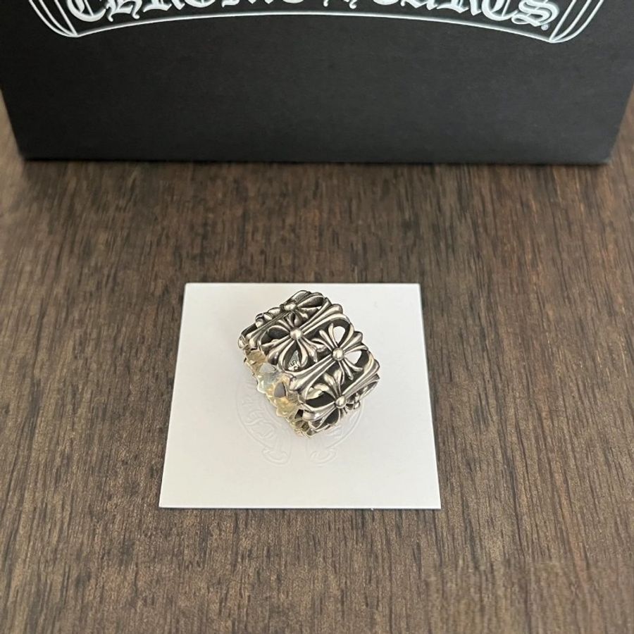 Chrome Hearts 925銀 墓葬戒指-11