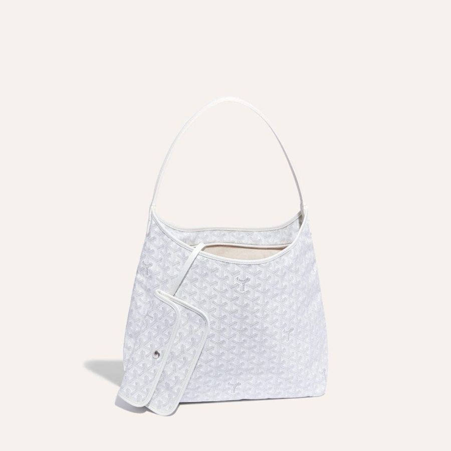 白雪公主特惠93800 Goyard hobo bag 全新白色-1