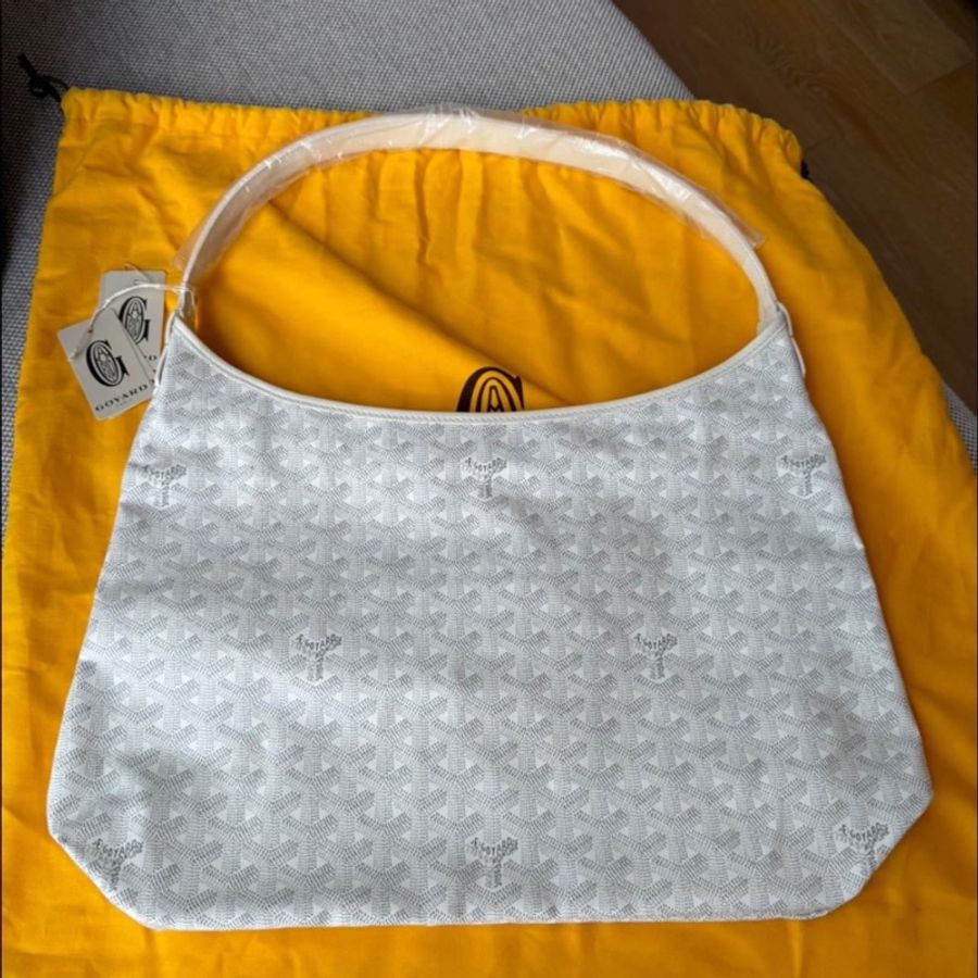白雪公主特惠93800 Goyard hobo bag 全新白色-3