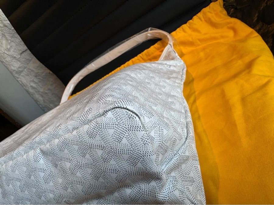 白雪公主特惠93800 Goyard hobo bag 全新白色-9