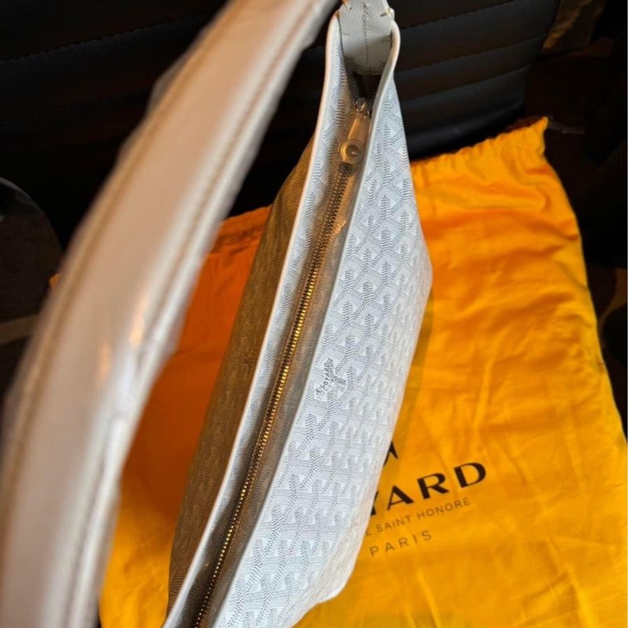 白雪公主特惠93800 Goyard hobo bag 全新白色-13