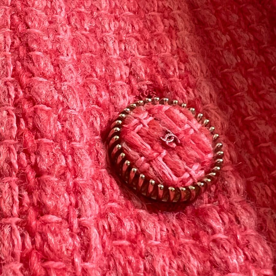 Chanel tweed jacket 連帽 軟呢-11