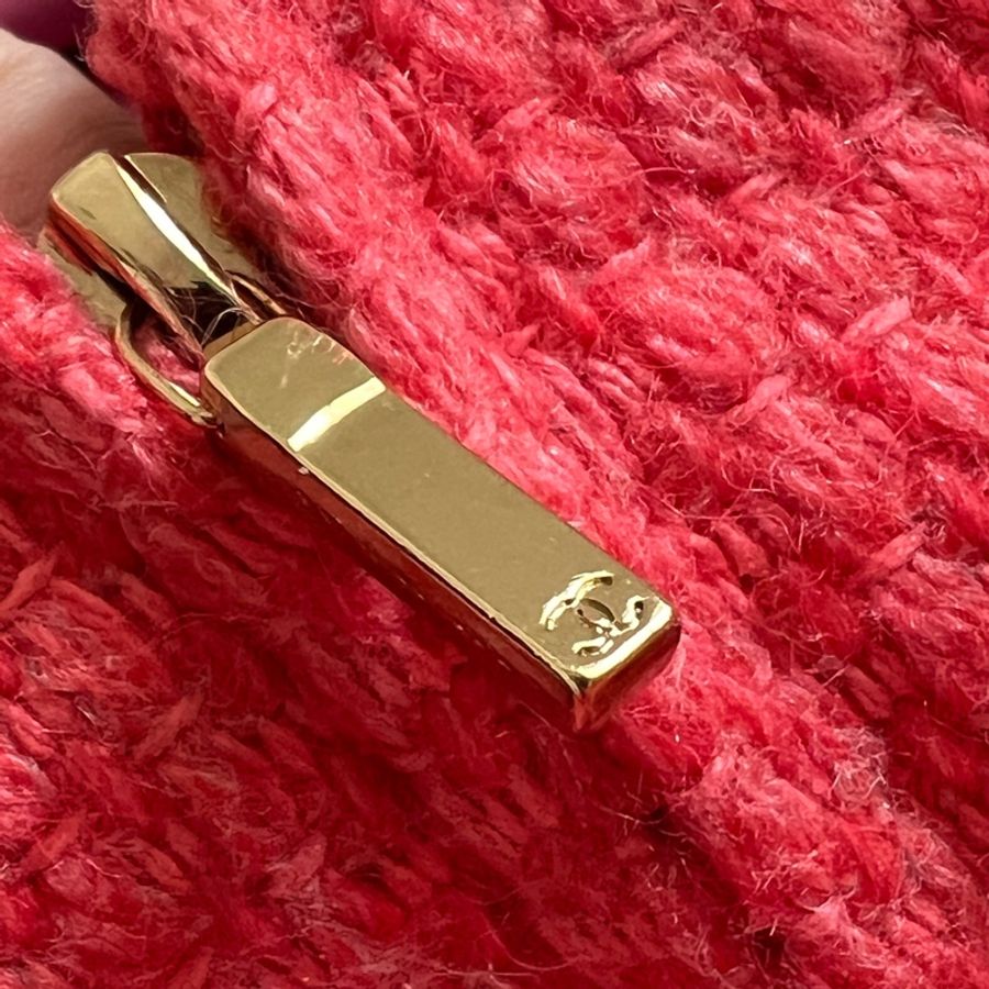 Chanel tweed jacket 連帽 軟呢-13