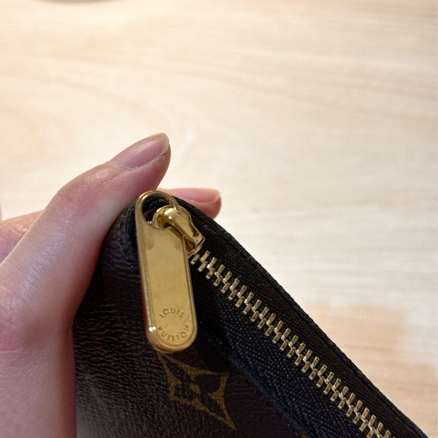 Louis Vuitton Zipped Small Purse 拉鍊零錢包(M60067卡其金拉鍊)-10