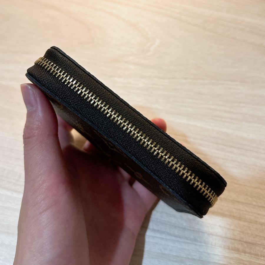 Louis Vuitton Zipped Small Purse 拉鍊零錢包(M60067卡其金拉鍊)-2