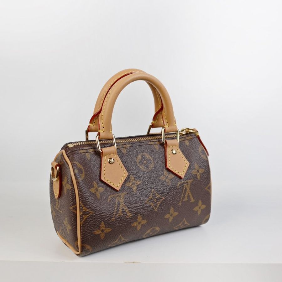 二手LV Nano Speedy M81085老花款-7