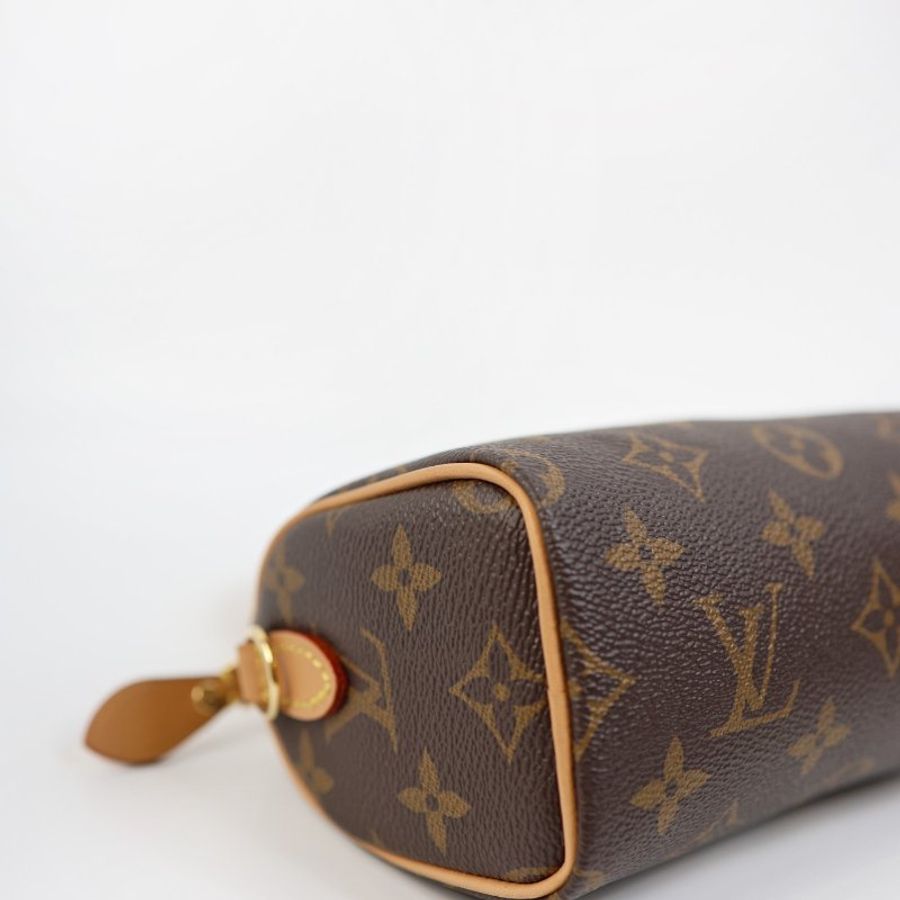 二手LV Nano Speedy M81085老花款-11