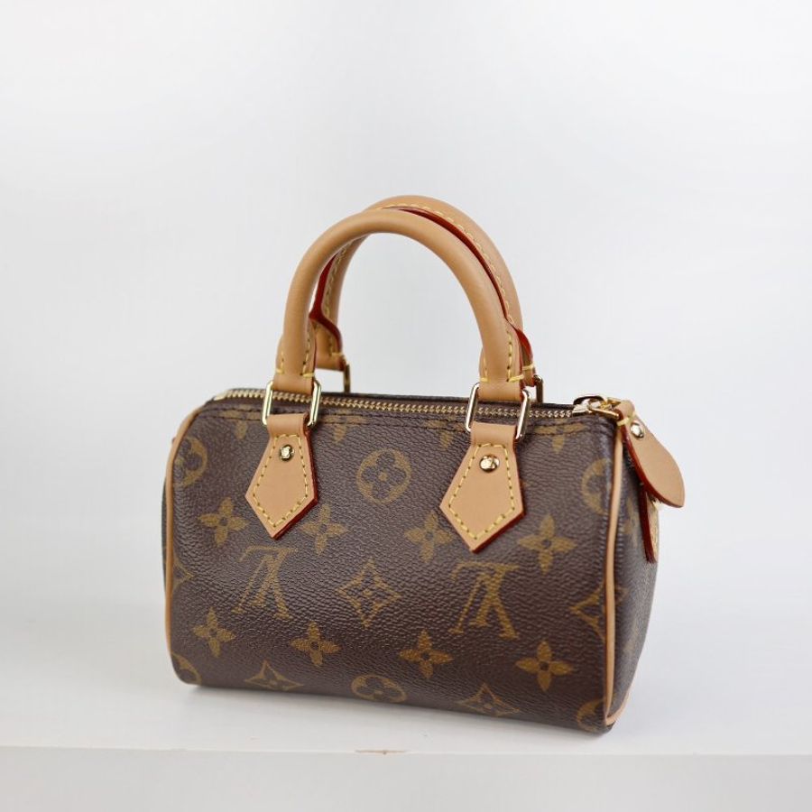 二手LV Nano Speedy M81085老花款-15
