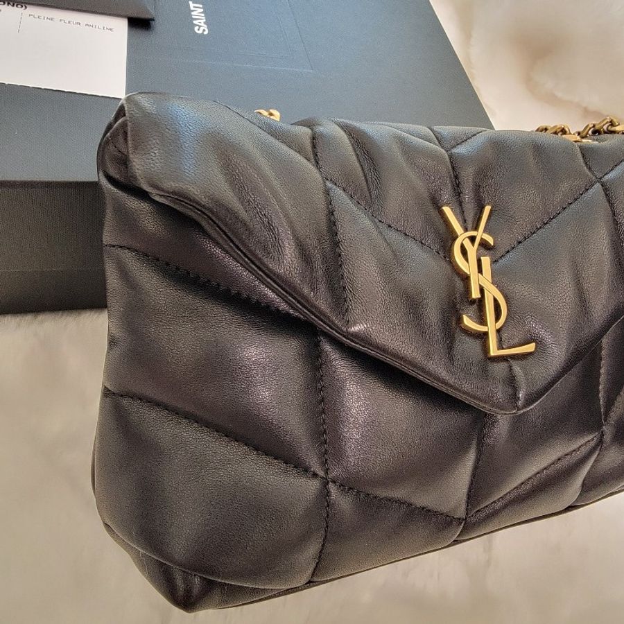 YSL 新款雲朵包,鍊條多種背法-1