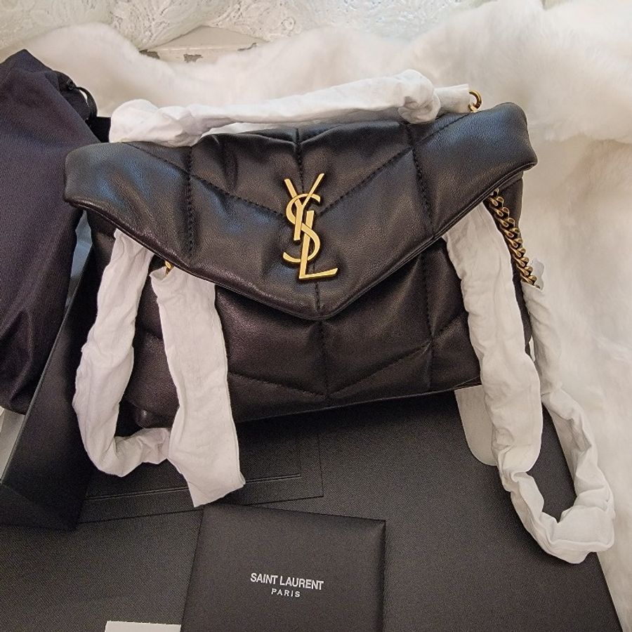 YSL 新款雲朵包,鍊條多種背法-2