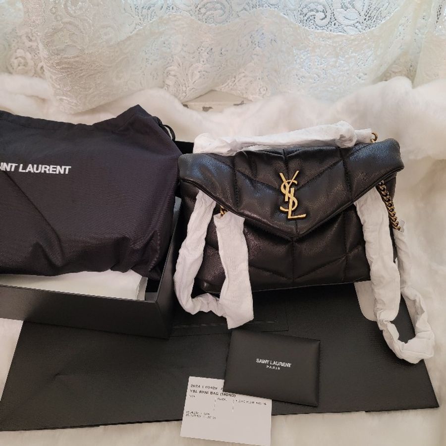 YSL 新款雲朵包,鍊條多種背法-9