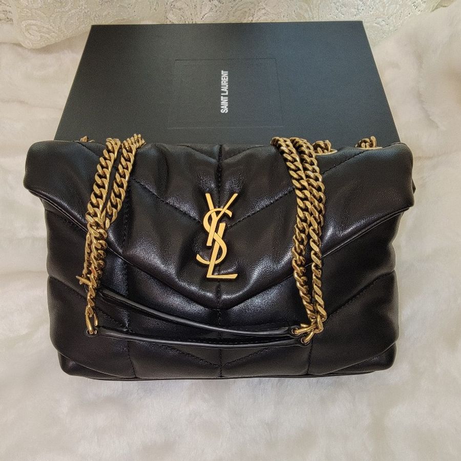 YSL 新款雲朵包,鍊條多種背法-11