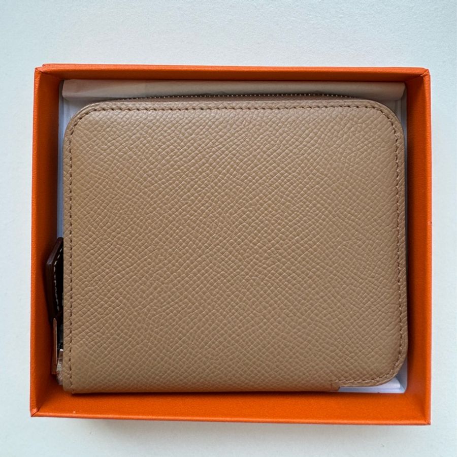Hermes 絲巾短夾拉鍊錢包-0