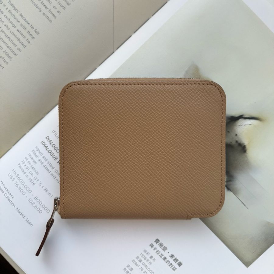 Hermes 絲巾短夾拉鍊錢包-1