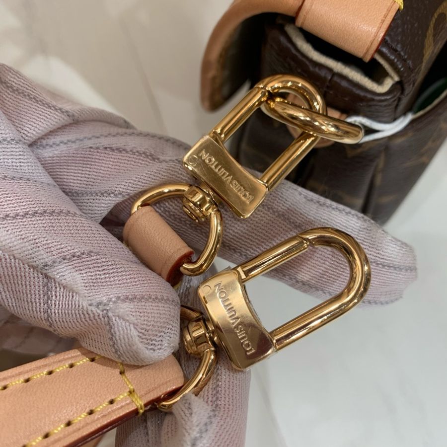 Louis VUITTON Saumur 雙子星 小號 20cm-10