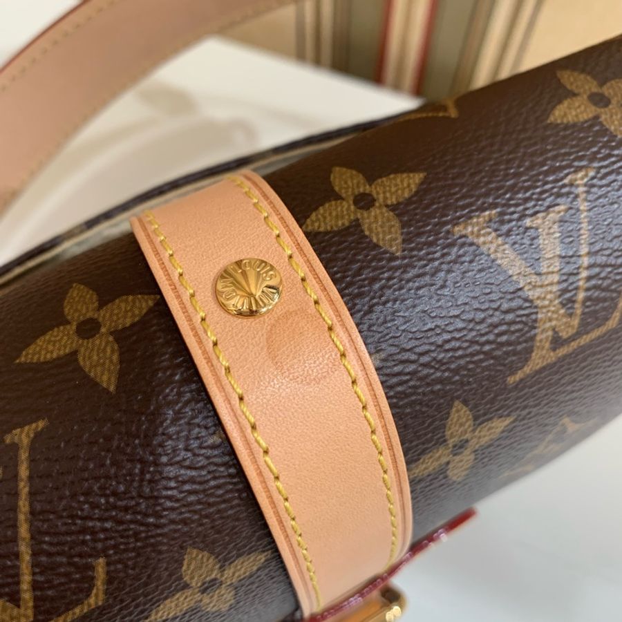 Louis VUITTON Saumur 雙子星 小號 20cm-14
