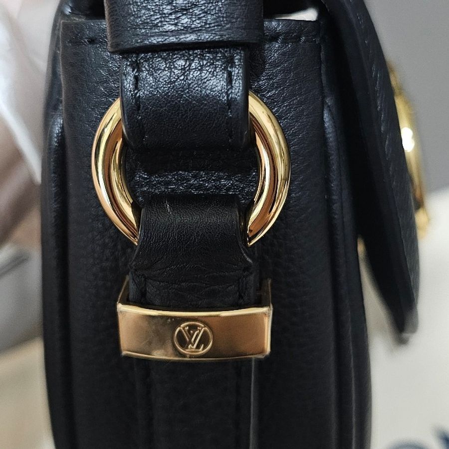 ♤ LOUIS VUITTON♤ LV  Pont 9 Soft PM黑金（晶片款）-29