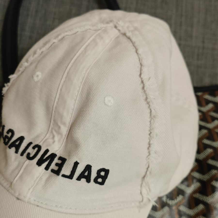 Balenciaga 巴黎世家 帽 老帽 作舊款 稀有品項不容易撞款-3