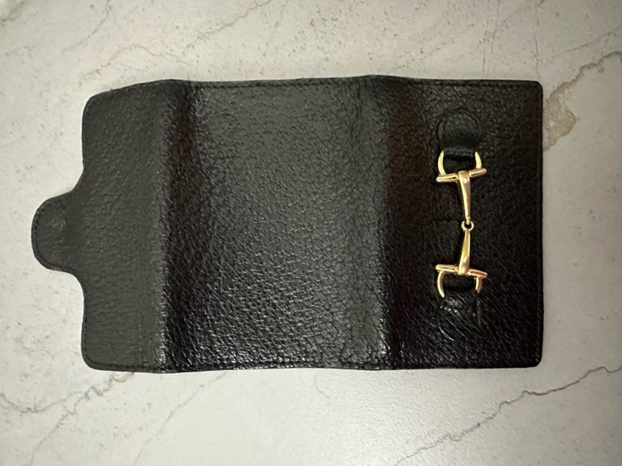 稀有美品Gucci Horsebit 1955 key holder-1