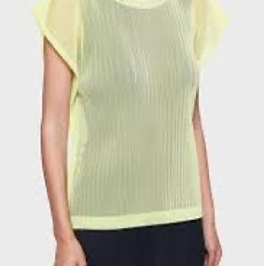 三宅一生 PLEATS PLEASE ISSEY MIYAKE TATAMI APRIL PP31FK361 颜色LIGHT YELLOW (no.51)-0