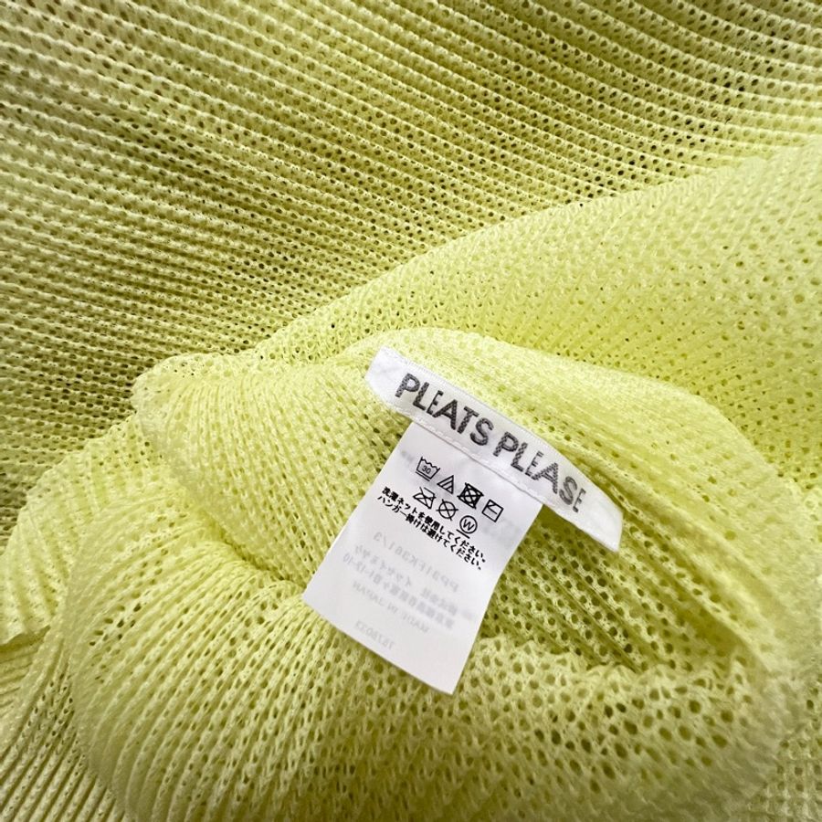 三宅一生 PLEATS PLEASE ISSEY MIYAKE TATAMI APRIL PP31FK361 颜色LIGHT YELLOW (no.51)-2