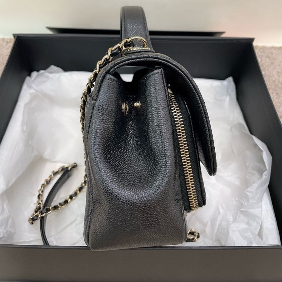 Chanel business affinity 19cm 郵差包小號-2