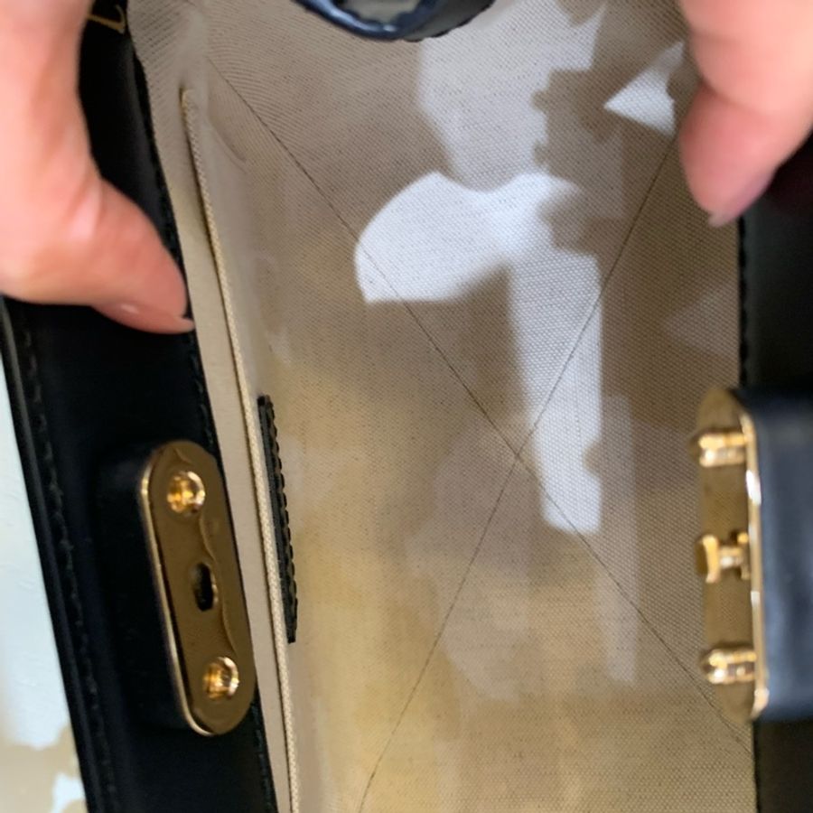 Dior key 老花腋下包 雙面可用-3