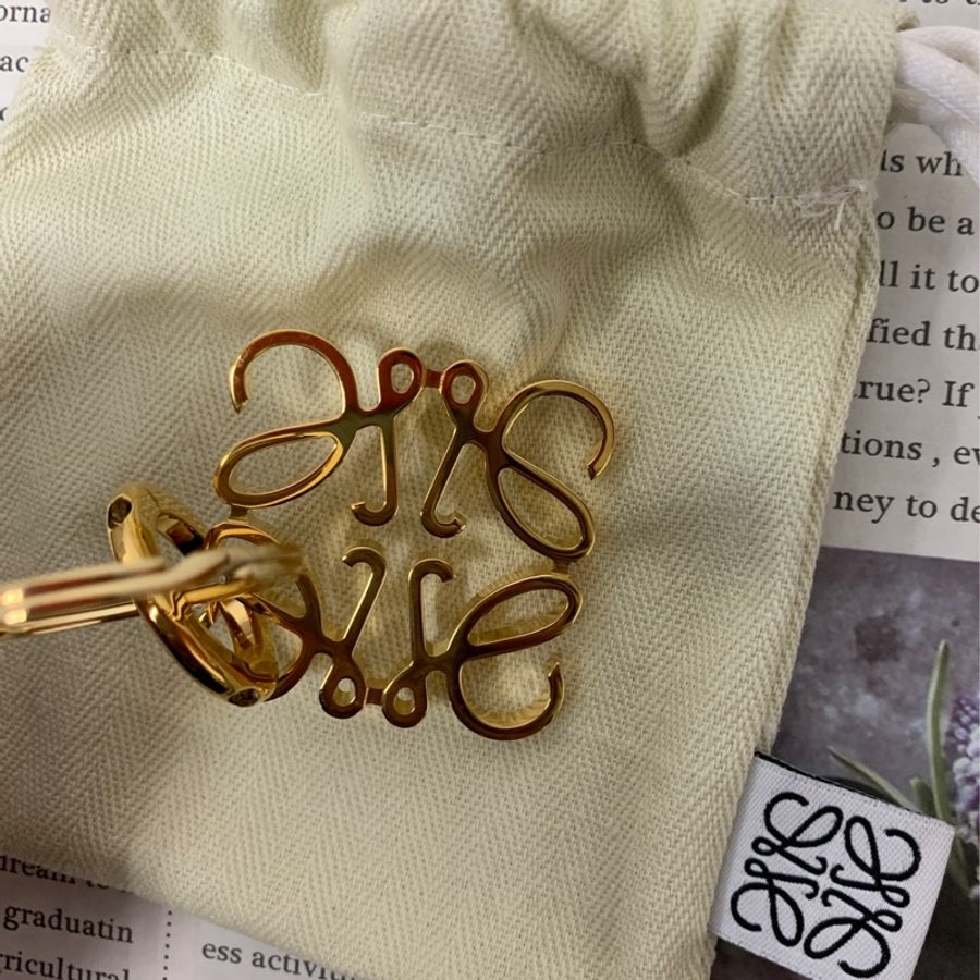 Loewe Anagram keyring吊墜鑰匙圈-4