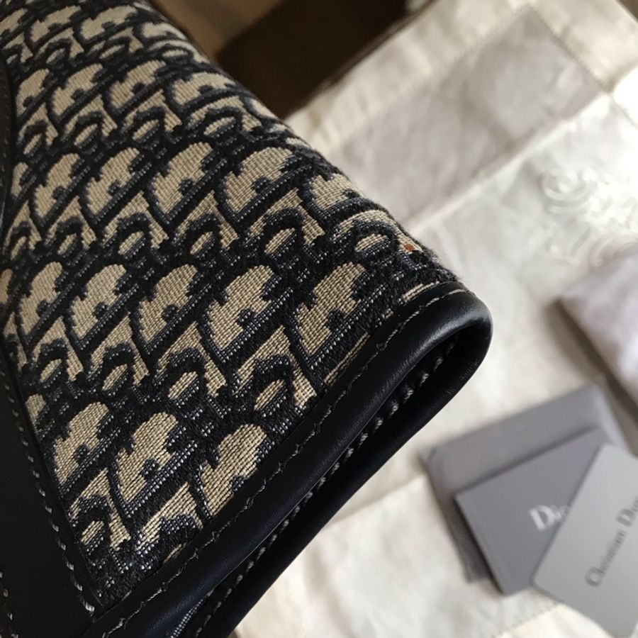Dior 經典字紋老花刺繡緹花布🎞🉑️折疊二用包/31 bag相似包型/手提包/手拿包/宴會包/托特包Tote 🎞正品🎞近新 🎞平板iPad A4可入🎞-33