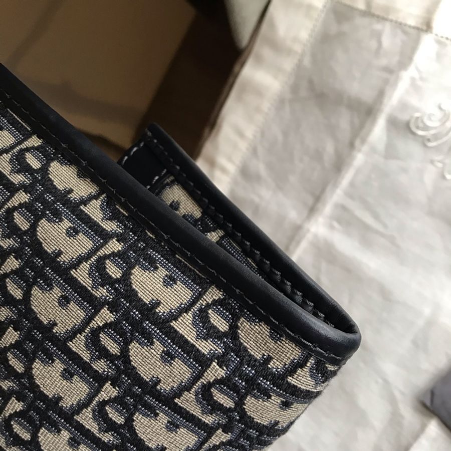 Dior 經典字紋老花刺繡緹花布🎞🉑️折疊二用包/31 bag相似包型/手提包/手拿包/宴會包/托特包Tote 🎞正品🎞近新 🎞平板iPad A4可入🎞-34