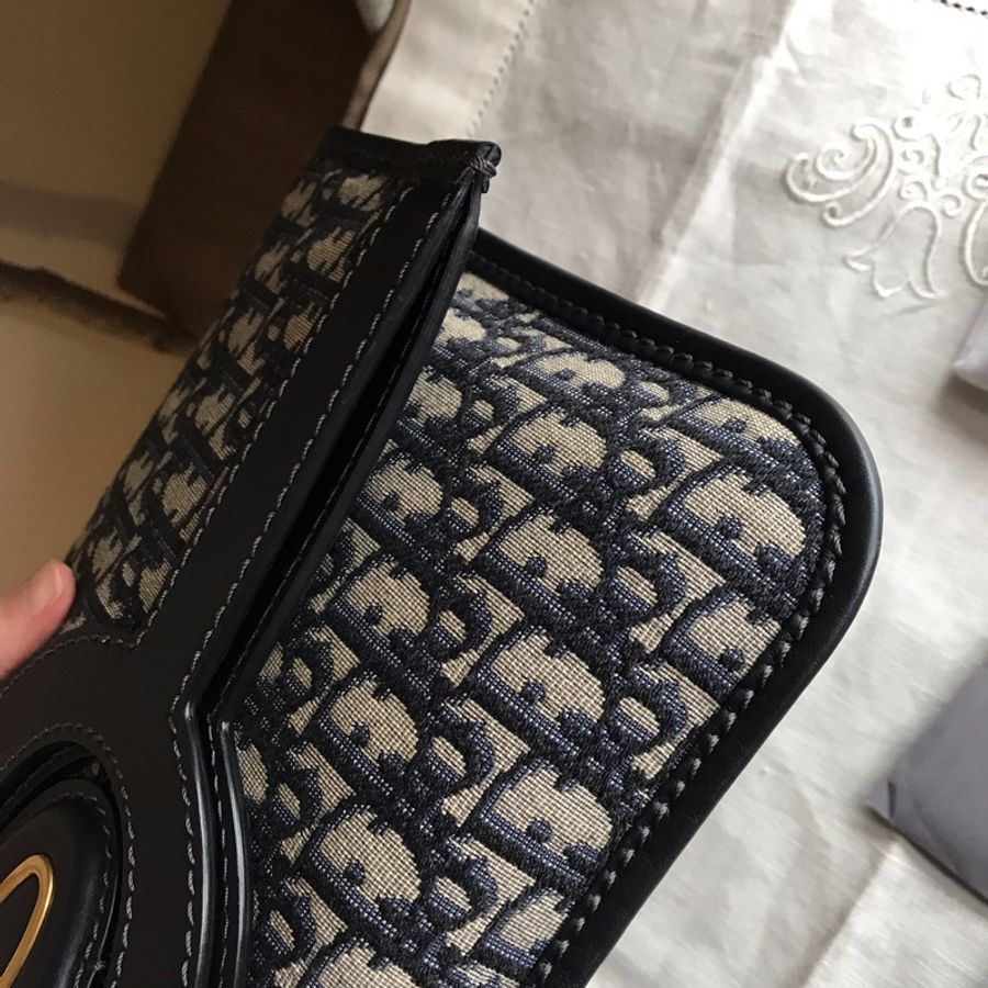 Dior 經典字紋老花刺繡緹花布🎞🉑️折疊二用包/31 bag相似包型/手提包/手拿包/宴會包/托特包Tote 🎞正品🎞近新 🎞平板iPad A4可入🎞-36