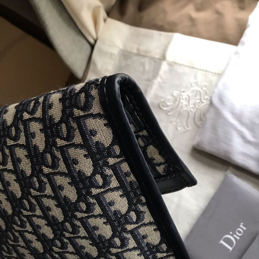 Dior 經典字紋老花刺繡緹花布🎞🉑️折疊二用包/31 bag相似包型/手提包/手拿包/宴會包/托特包Tote 🎞正品🎞近新 🎞平板iPad A4可入🎞-50